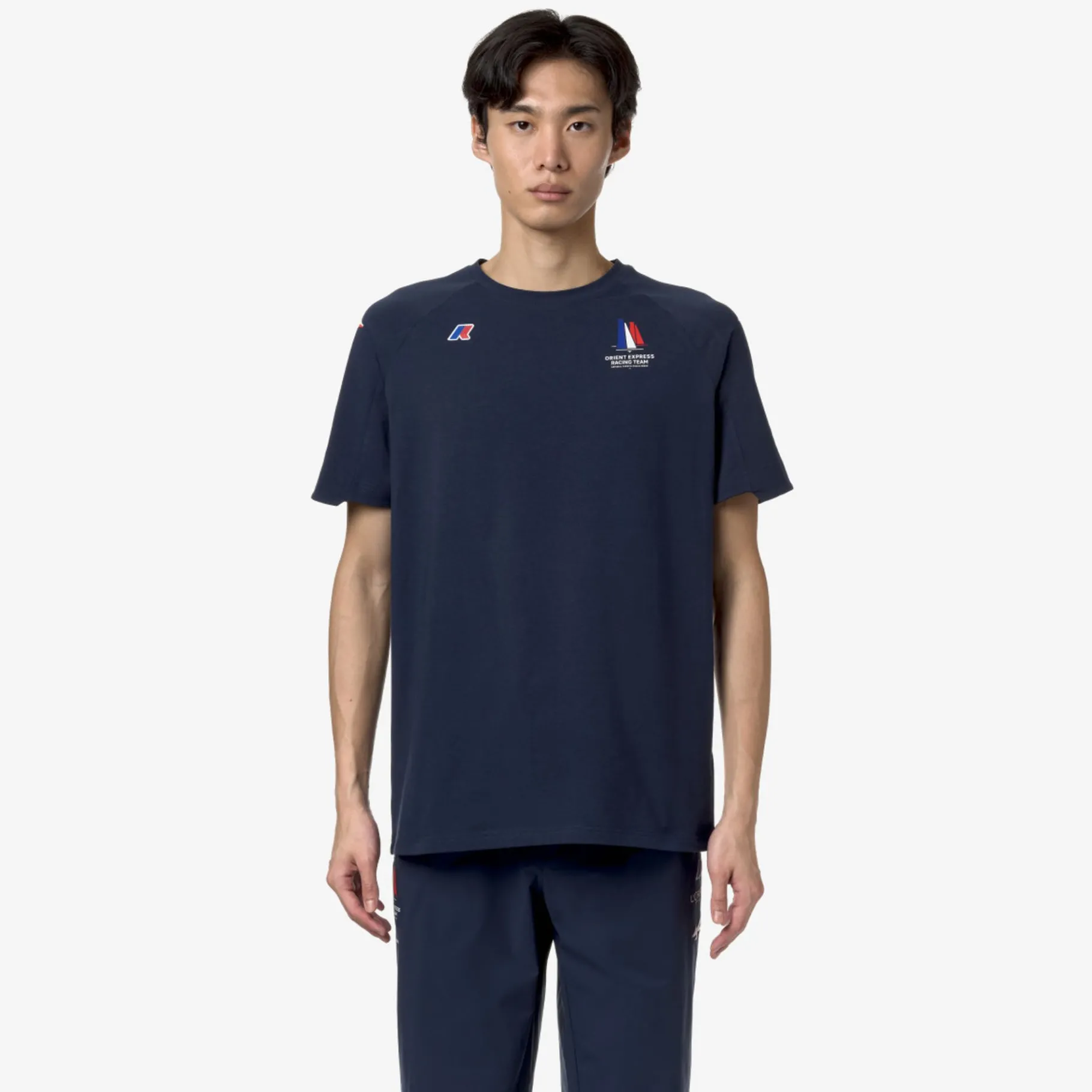 Polos & T-Shirts>K-WAY Aburot Orient Express Blue Navy
