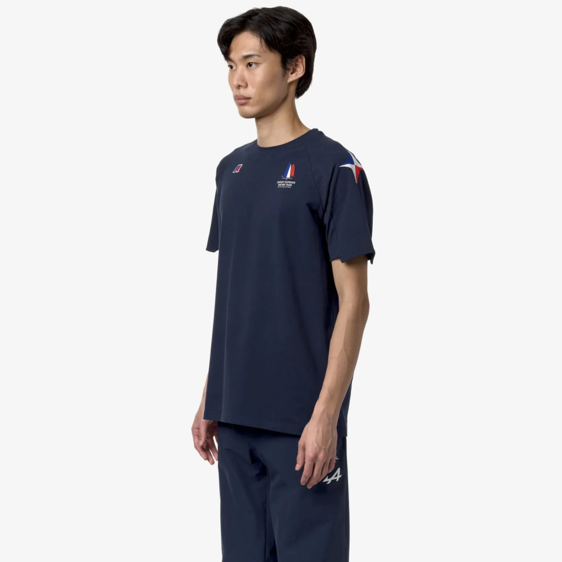 Polos & T-Shirts>K-WAY Aburot Orient Express Blue Navy