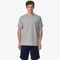 Polos & T-Shirts>K-WAY Adame Stretch Grey Mel