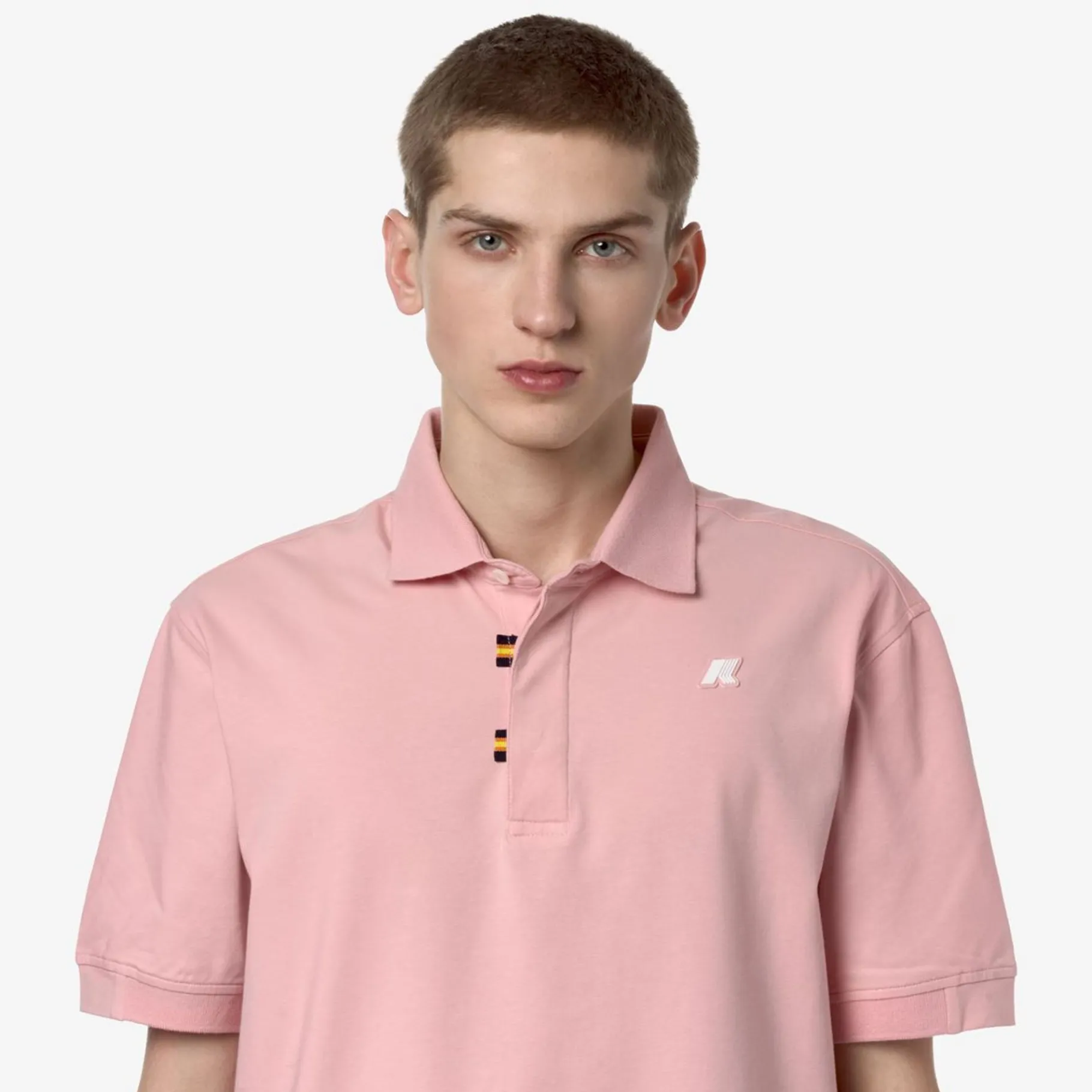 Polos & T-Shirts>K-WAY Alderic Pink Powder