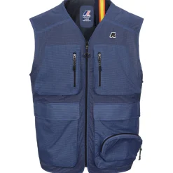 Vestes & Blousons>K-WAY Allos Risptop Blue Fiord