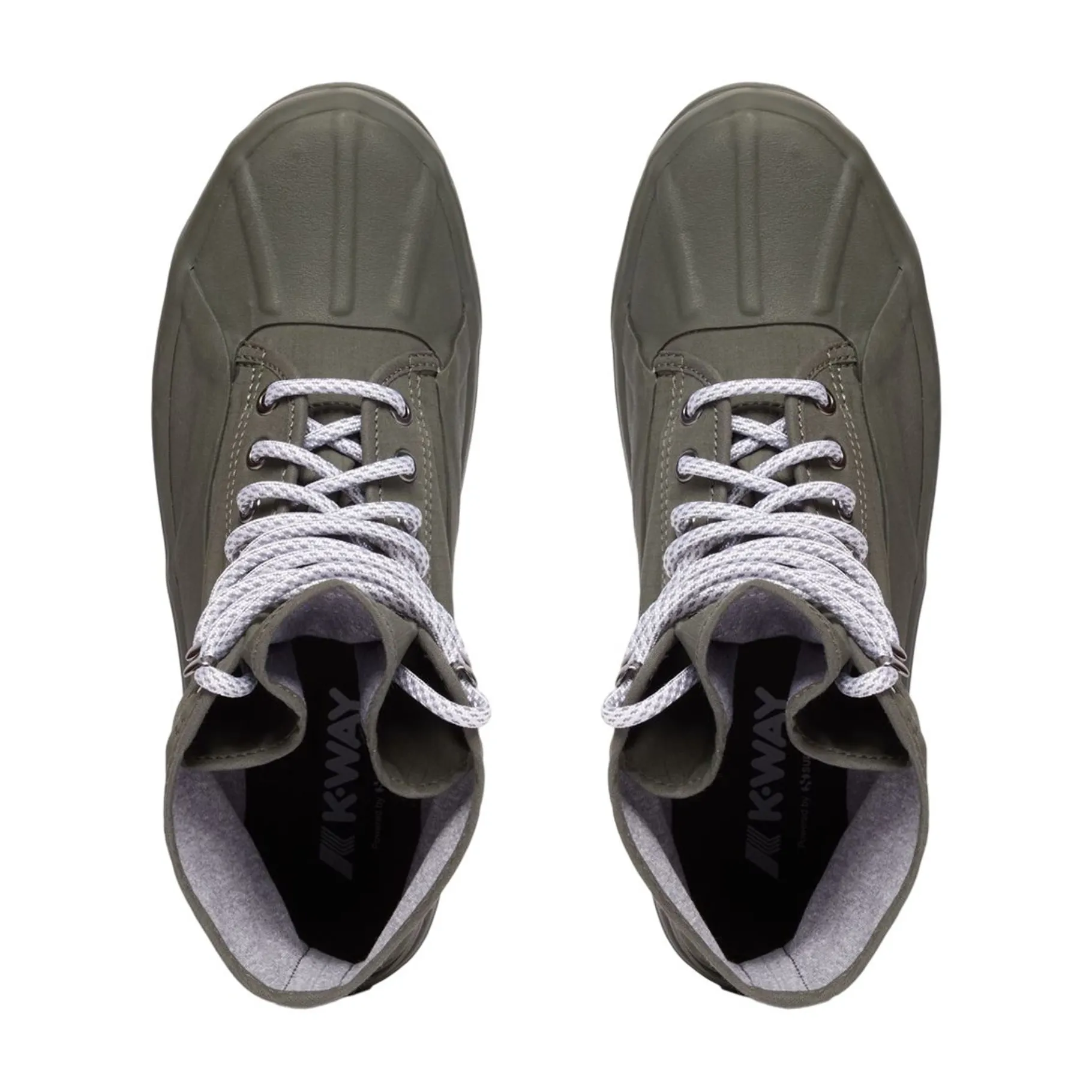 Bottes & Sneakers>K-WAY Alpina Bonded Ripstop Jer Green Blackish