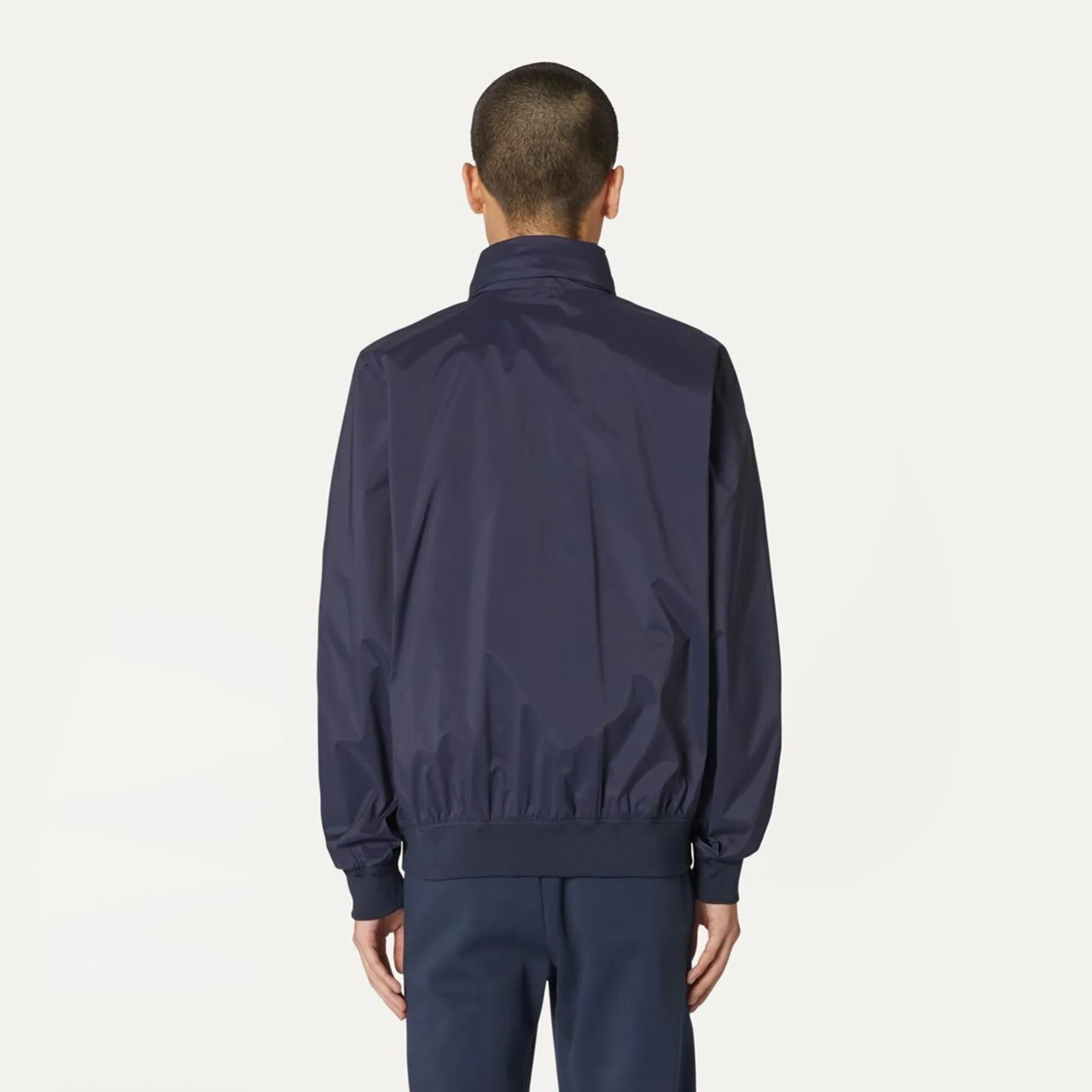 Vestes & Blousons>K-WAY Amaury Stretch Nylon Jerseybleu Fonce