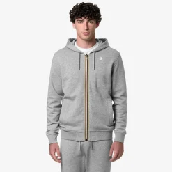 Sweats & Pulls>K-WAY Anthony Grey Mel