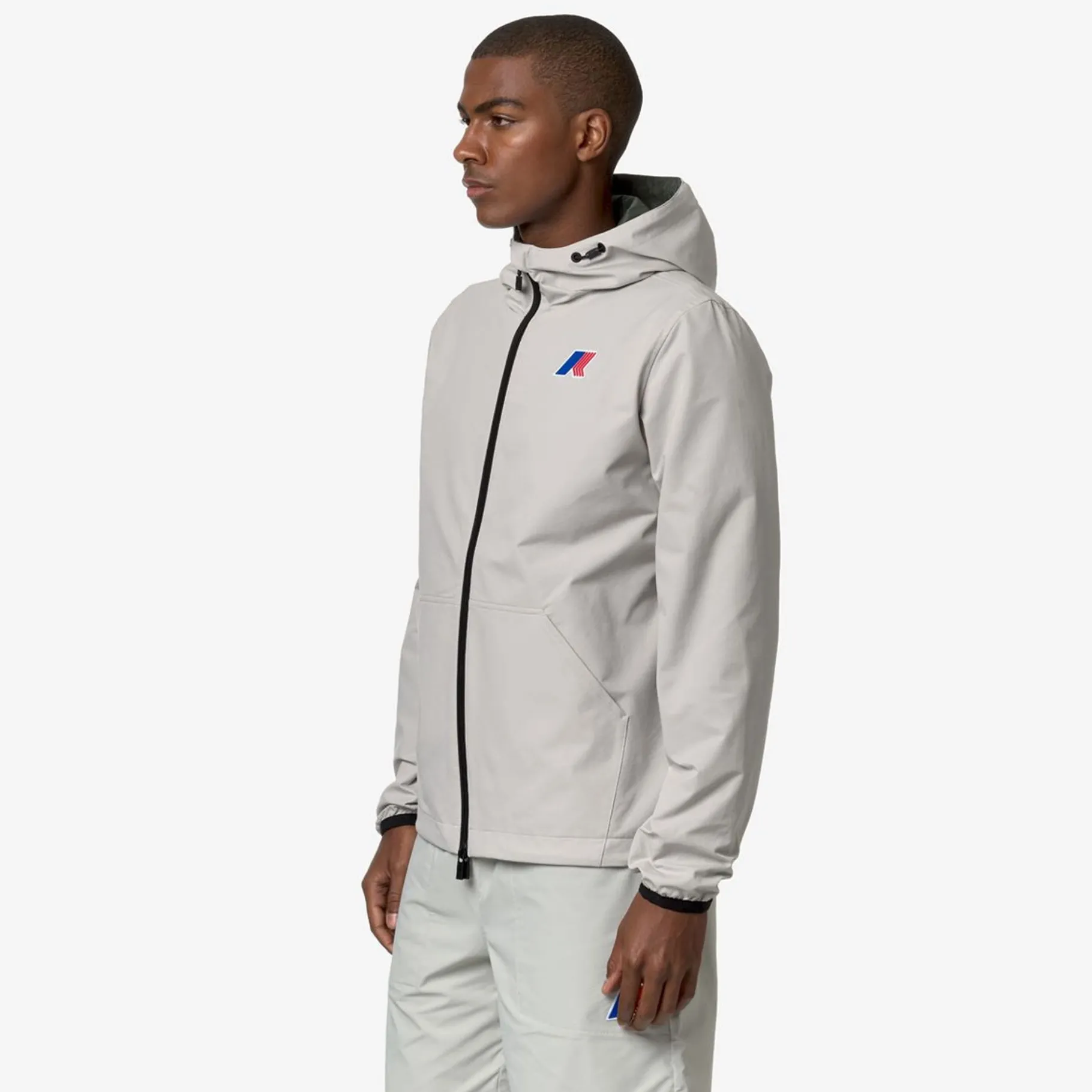 Vestes & Blousons>K-WAY Anthony Lf - Beige Green B -