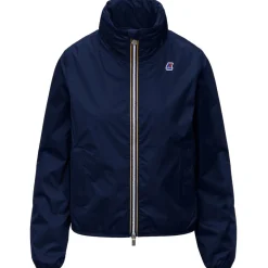 Vestes & Blousons>K-WAY Babette Poly Jersey Depht Blue