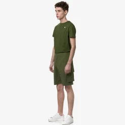 Shorts & Pantalons>K-WAY Bastyel Green Cypress