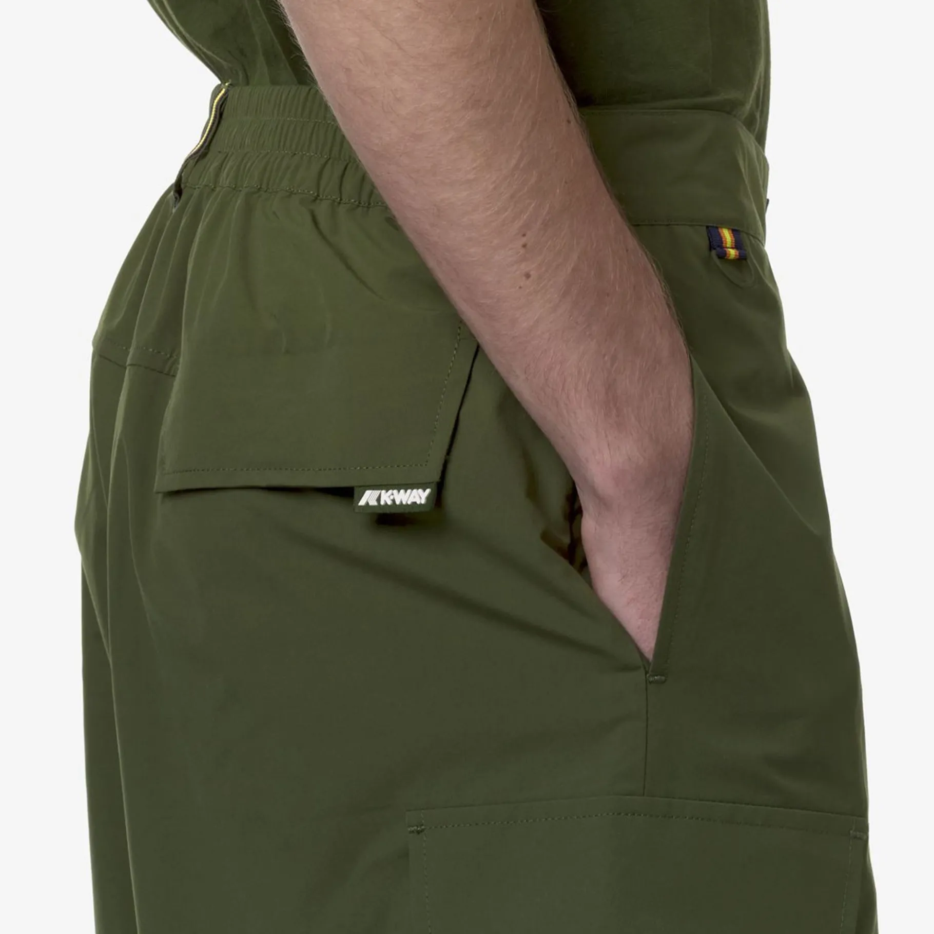Shorts & Pantalons>K-WAY Bastyel Green Cypress
