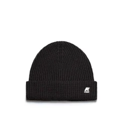 Bonnets, Bobs Et Casquettes>K-WAY Brice Cardigan Stitch Black Pure