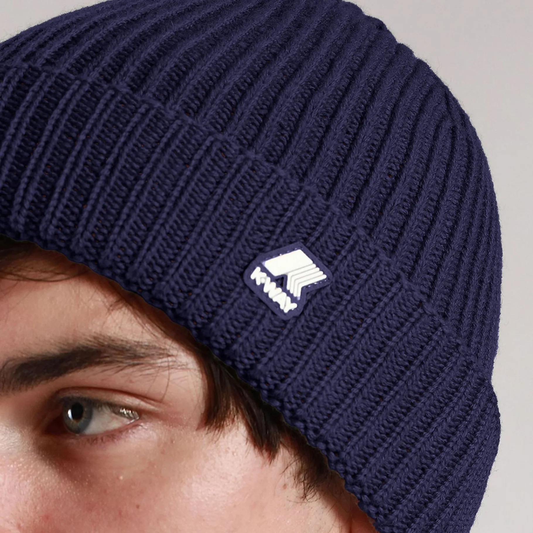 Bonnets, Bobs Et Casquettes>K-WAY Brice Cardigan Stitch Depht Blue