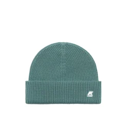 Bonnets, Bobs Et Casquettes>K-WAY Brice Cardigan Stitch Wool Green Acquamarina