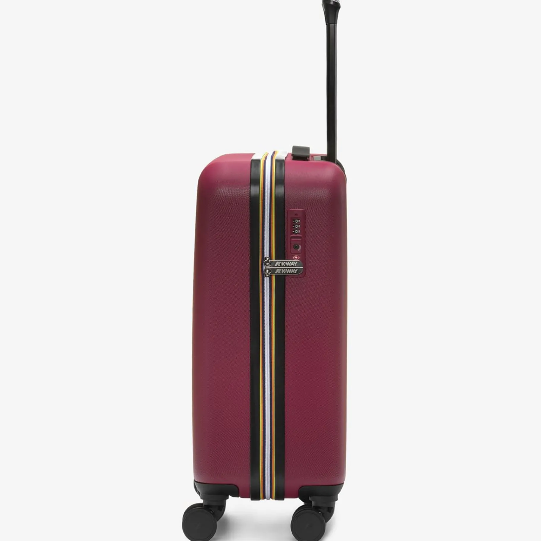 Sacs De Voyage & Valises>K-WAY Cabine Trolley Small -Red Dk - Blue Md Cobal