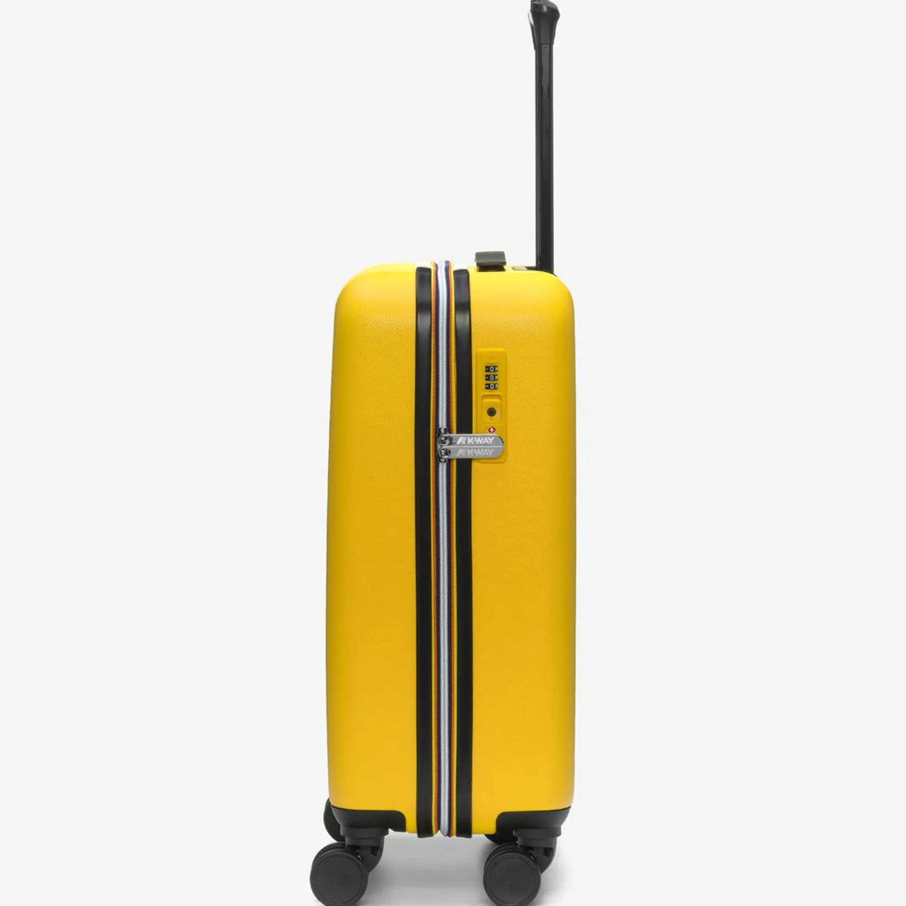 Sacs De Voyage & Valises>K-WAY Cabine Trolley Small -Yellow Dk - Blue Md Cobal