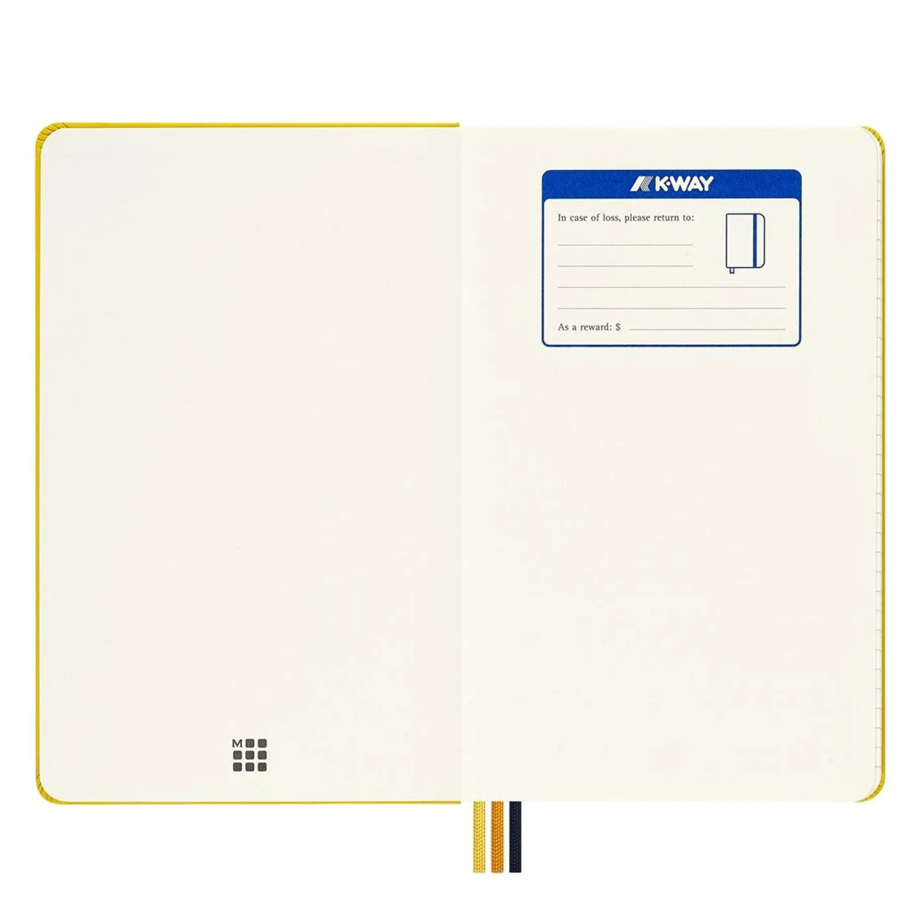 Petits Accessoires>K-WAY Carnet Moleskine X Jaune