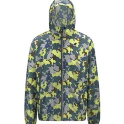 Vestes & Blousons>K-WAY Cleon Nylon Ripstop Camouflage Hiking Grap