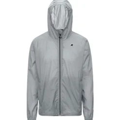 Vestes & Blousons>K-WAY Cleon Nylon Ripstop Grey Ash