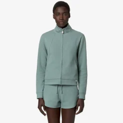 Sweats & Pulls>K-WAY Cyryelle Green Mold