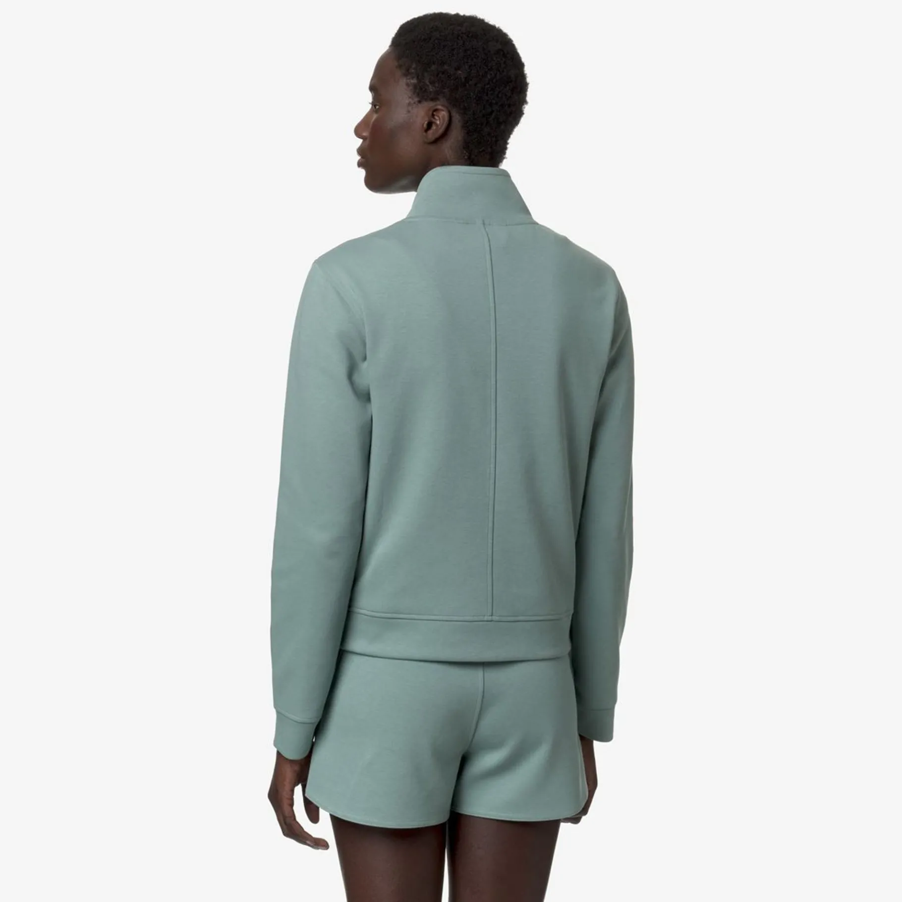 Sweats & Pulls>K-WAY Cyryelle Green Mold