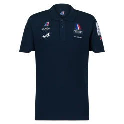 Polos & T-Shirts>K-WAY Drosay Orient Express Ac Blue Navy