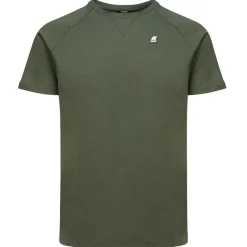 Polos & T-Shirts>K-WAY Edwing Green Black