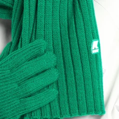 Echarpes>K-WAY Etienne Rib Stitch Green Tambourine
