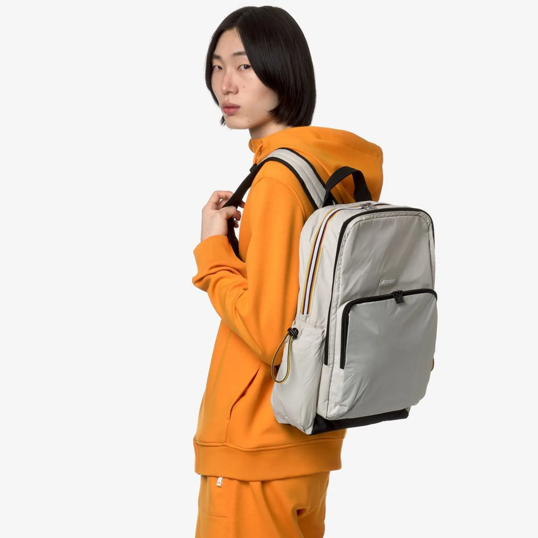 Sacs À Dos>K-WAY Gizy Beige Lt