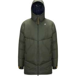 Trench & Parkas>K-WAY Hugh Thermo Soft Touch Green Black