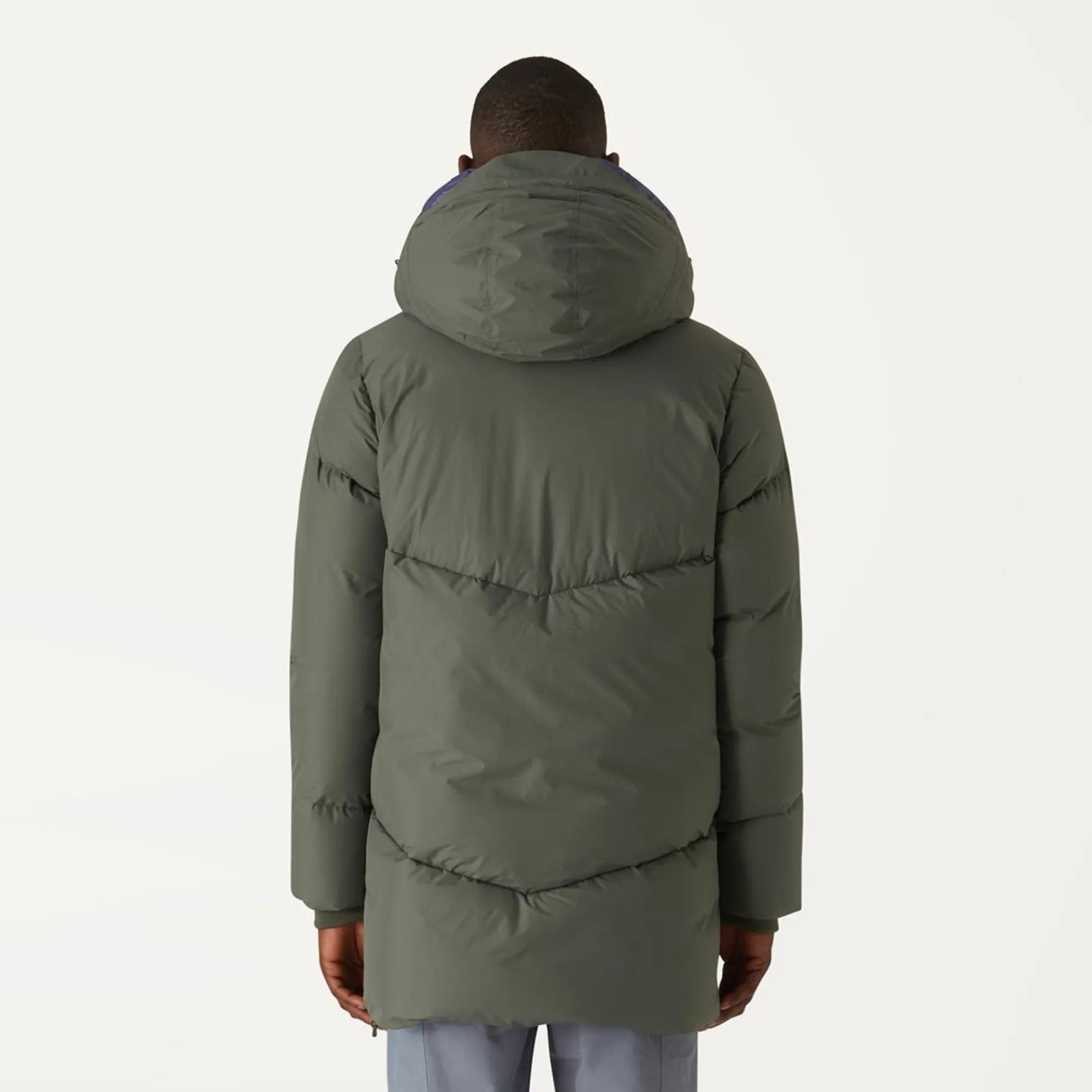 Trench & Parkas>K-WAY Hugh Thermo Soft Touch Green Black
