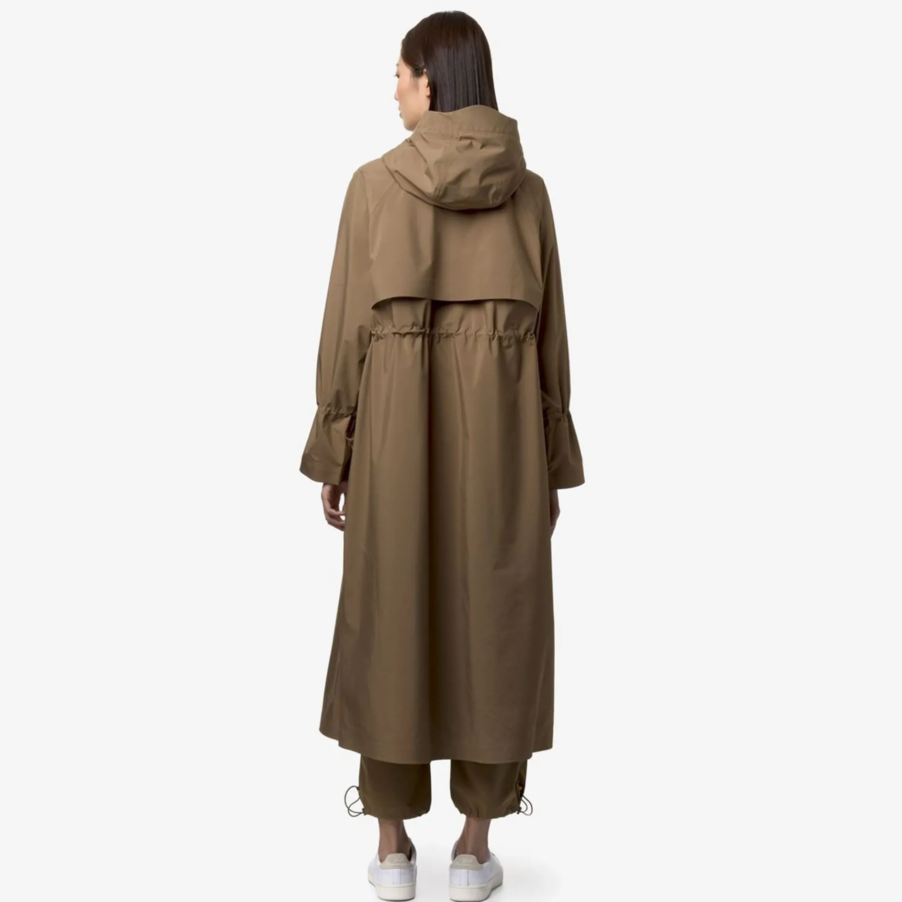 Trench & Parkas>K-WAY Isoe Clean Look Brown Corda