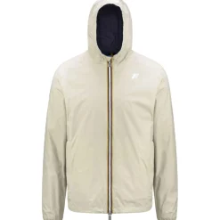 Vestes & Blousons>K-WAY Jack Eco Plus Double Beige L-Bleu D