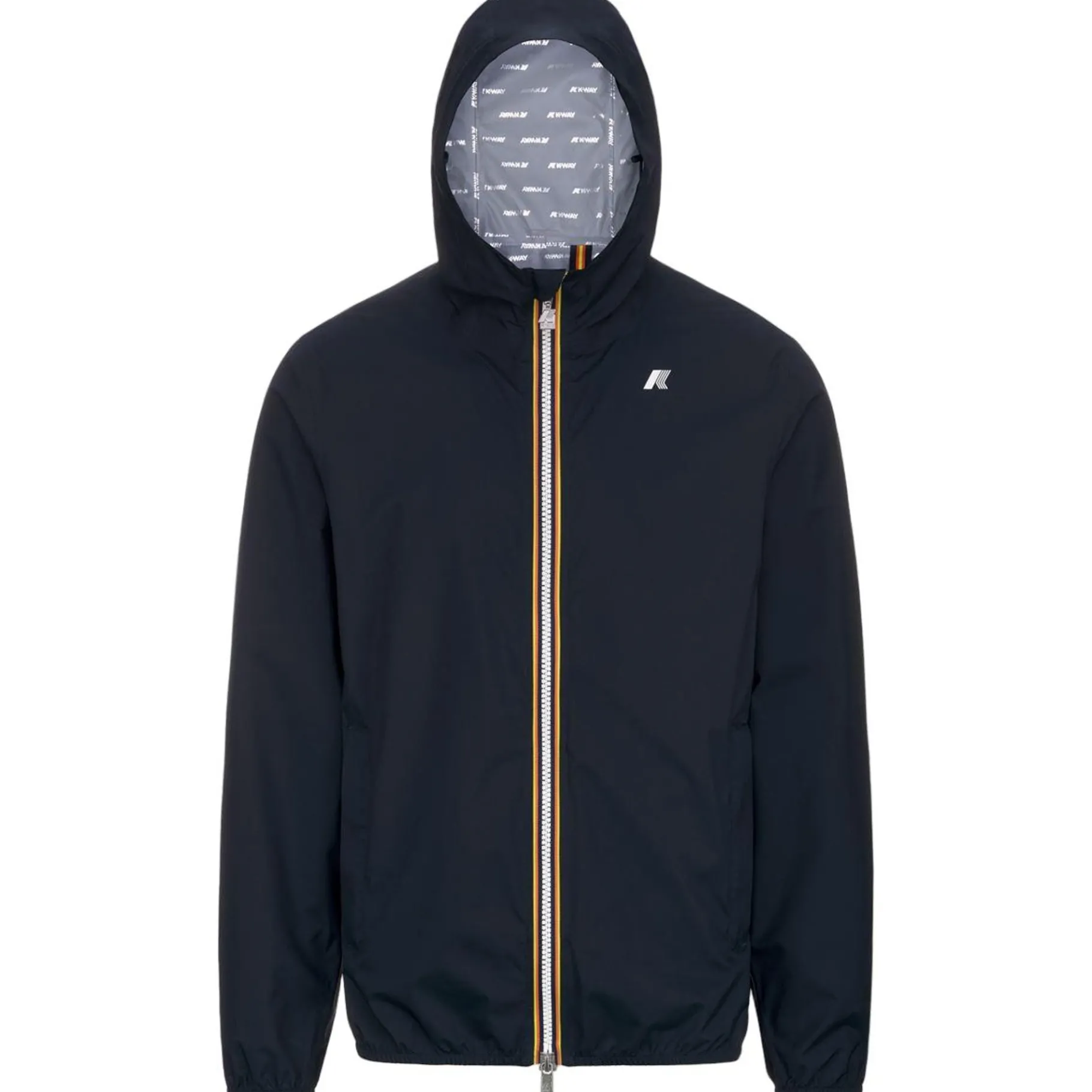 Vestes & Blousons>K-WAY Jack Eco Stretch Dot Depht Bleue