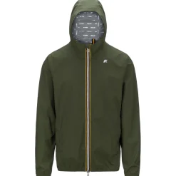 Vestes & Blousons>K-WAY Jack Eco Stretch Dot Green Cypress