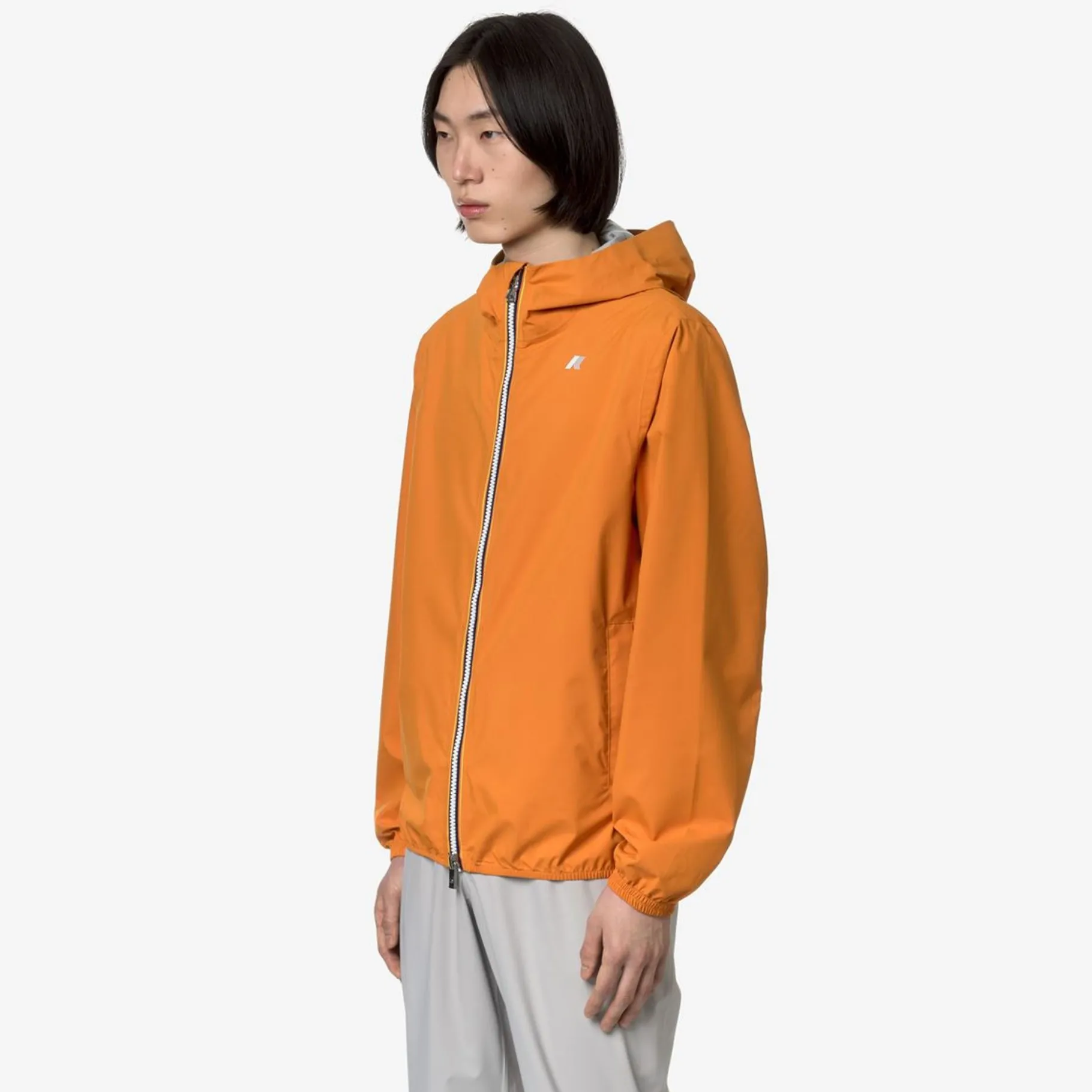 Vestes & Blousons>K-WAY Jack Eco Stretch Dot Orange Md