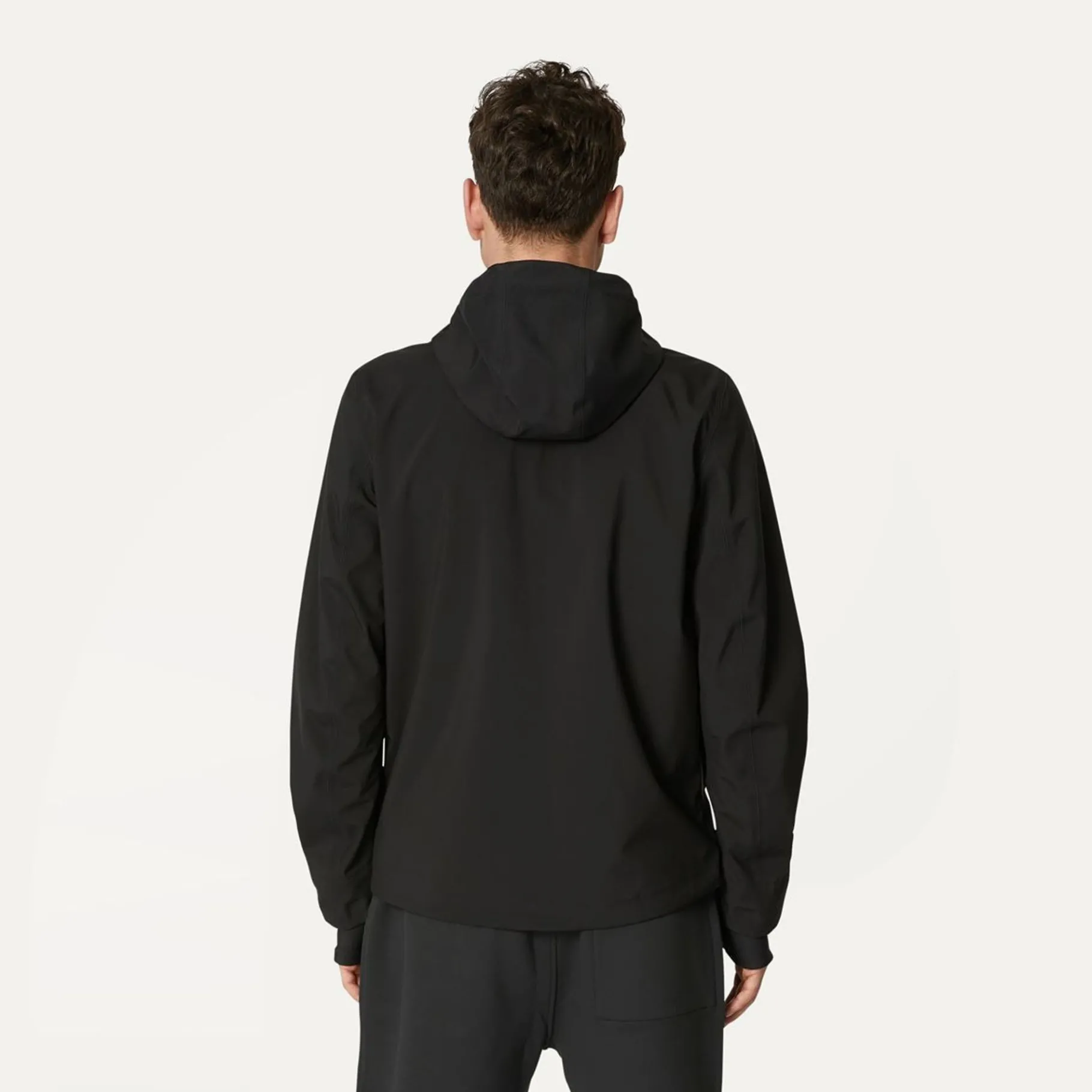 Vestes & Blousons>K-WAY Jacko Bonded Jersey Black Pure