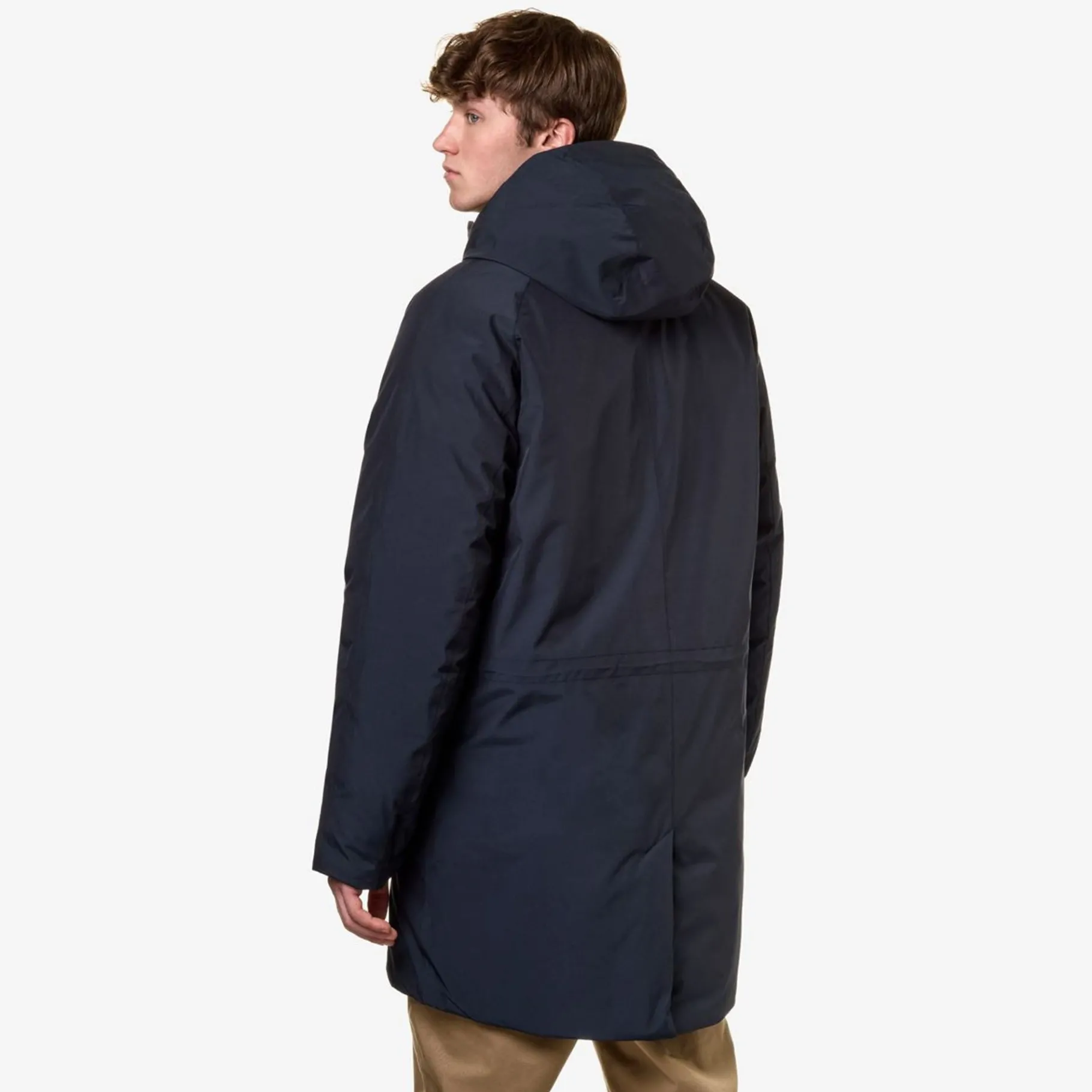 Trench & Parkas>K-WAY Jeremy Eco Stretch Prime Blue Depht Green Black