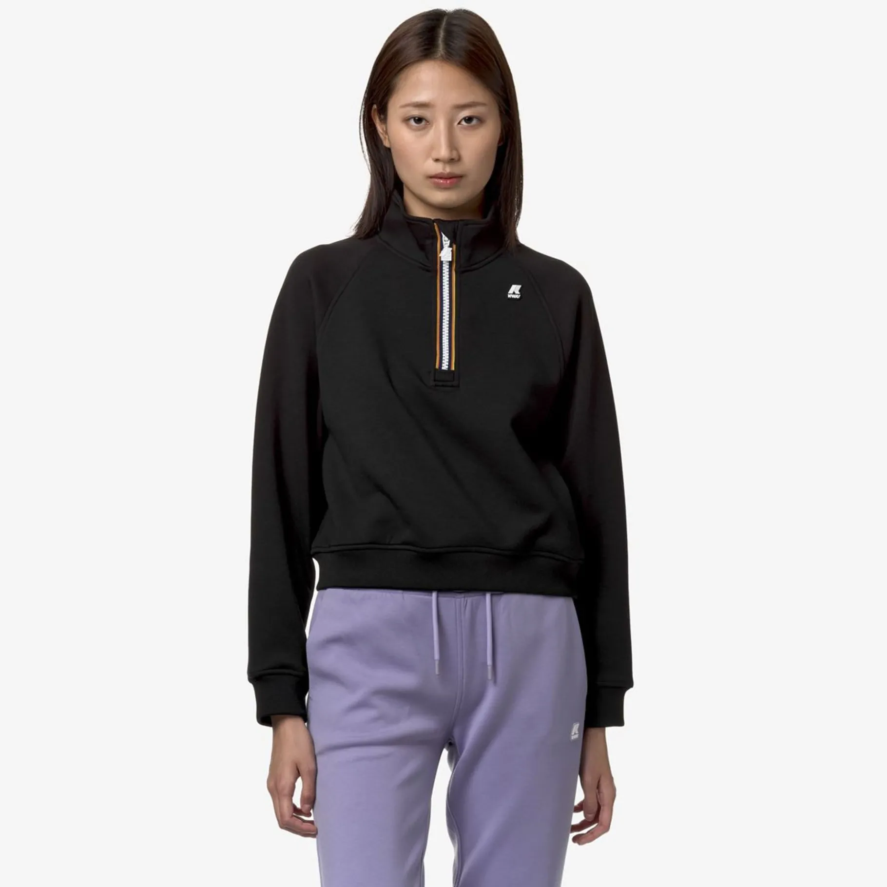 Sweats & Pulls>K-WAY Jeune Light Spacer Black Pure