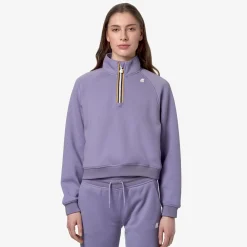 Sweats & Pulls>K-WAY Jeune Light Spacer Violet Glicine