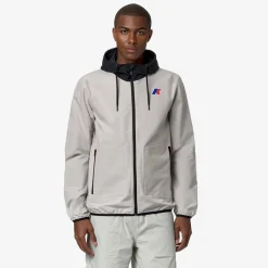 Vestes & Blousons>K-WAY Juno Lf - Beigel Blackp