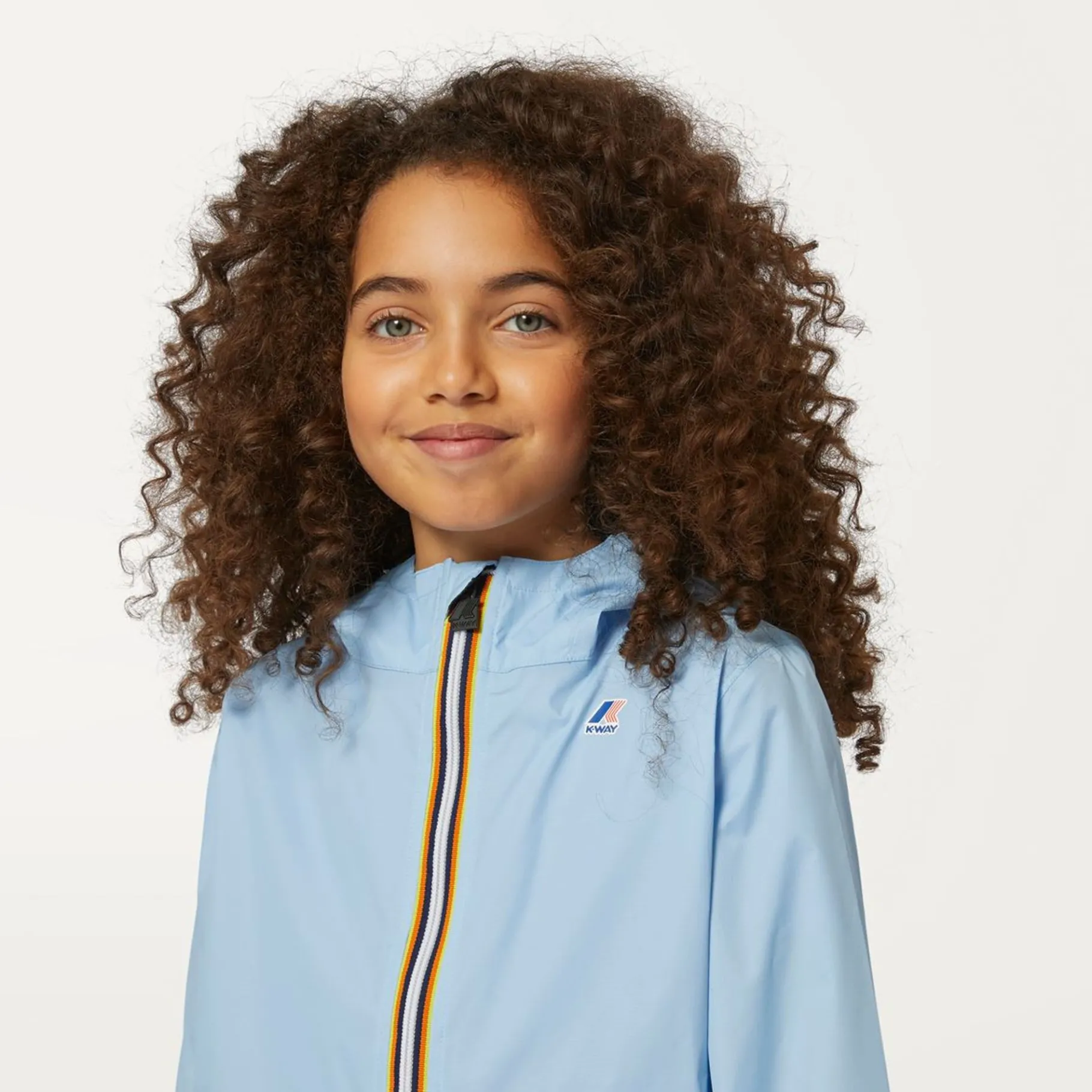 Imperméables & Coupe-Vent>K-WAY Le Vrai 3.0 Claude Kids Azure Lt Marine