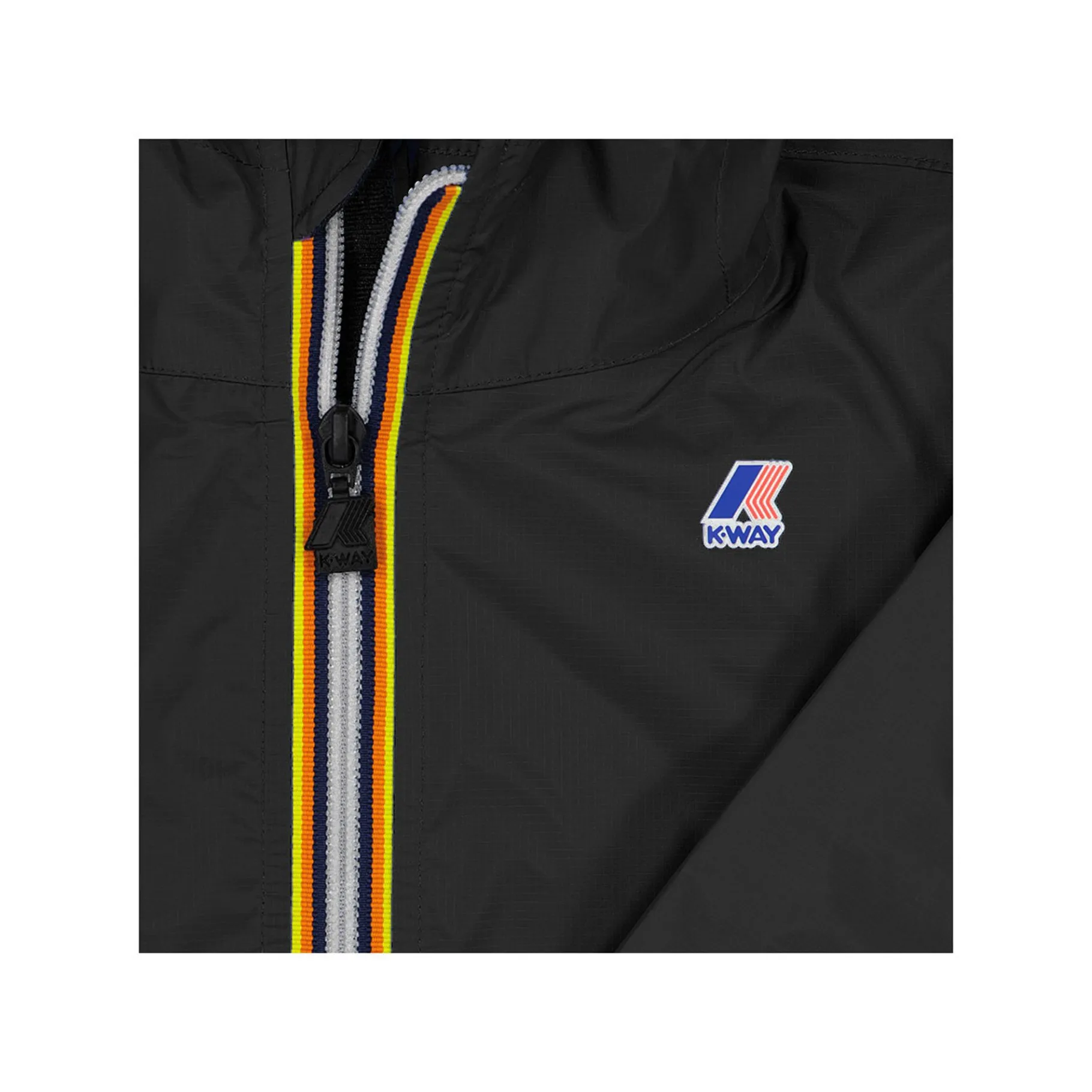 Imperméables & Coupe-Vent>K-WAY Le Vrai 3.0 Claude Kids Black Pure
