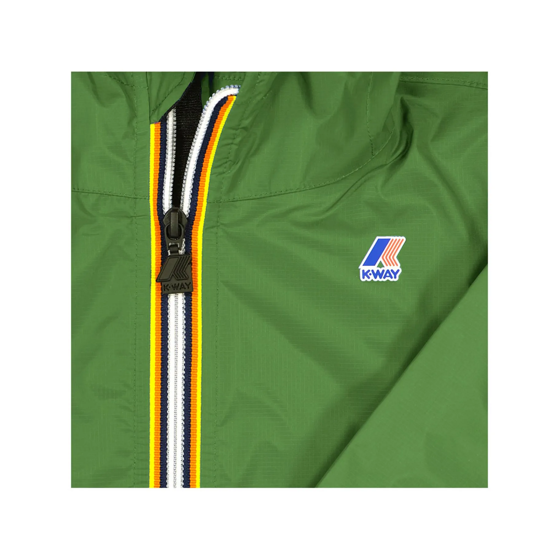 Imperméables & Coupe-Vent>K-WAY Le Vrai 3.0 Claude Kids Green Mid