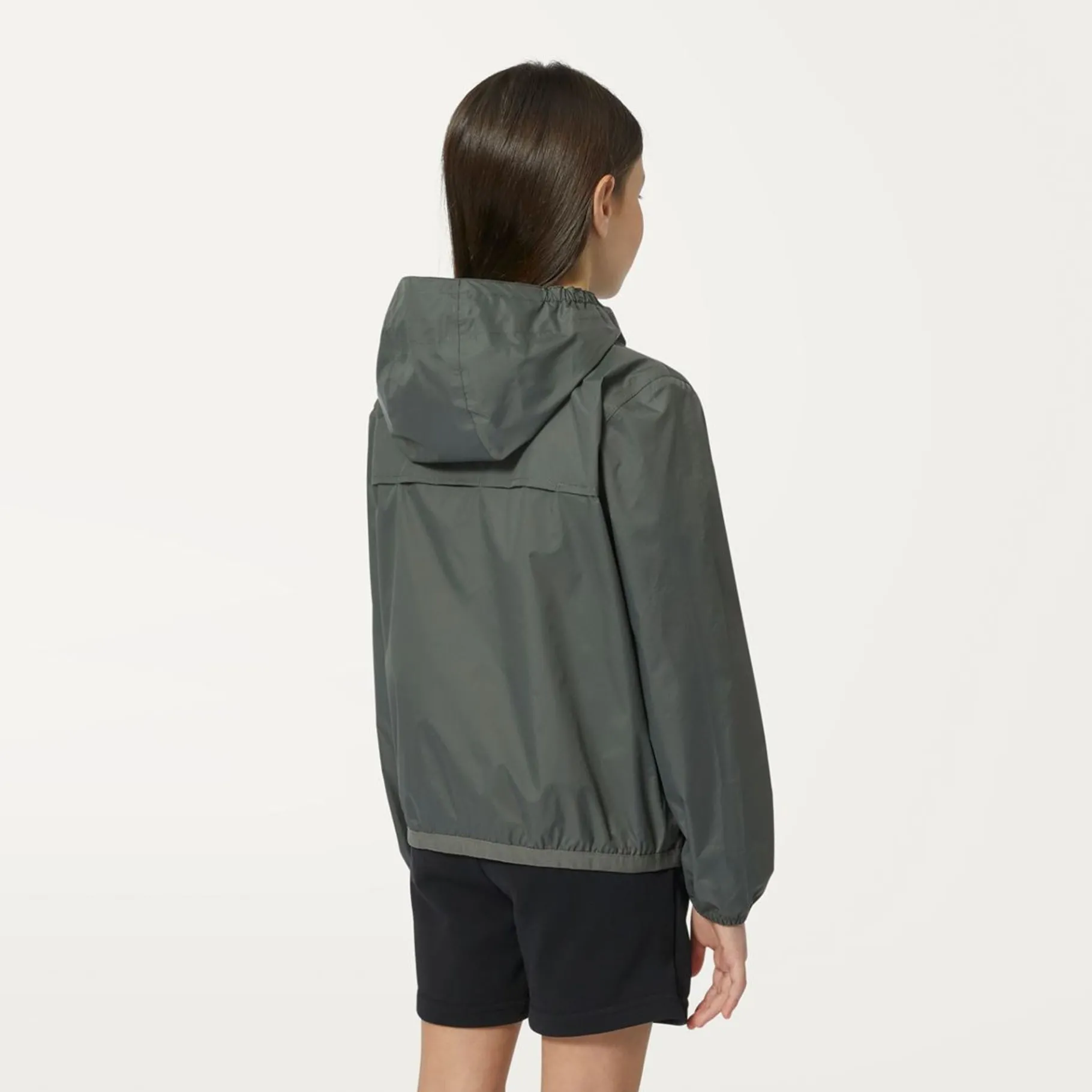 Imperméables & Coupe-Vent>K-WAY Le Vrai 3.0 Claude Kids Green Blackish