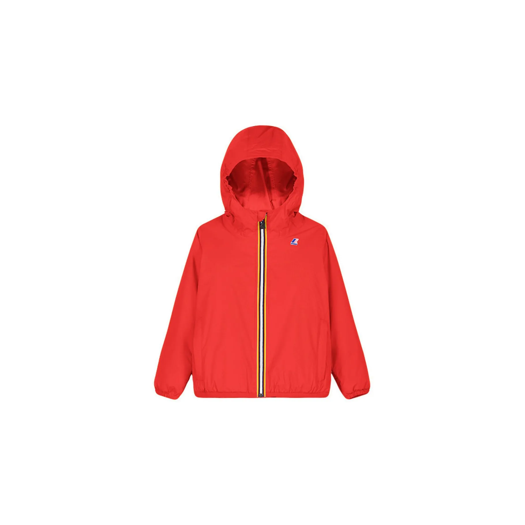 Imperméables & Coupe-Vent>K-WAY Le Vrai 3.0 Claude Kids Rouge Fluo