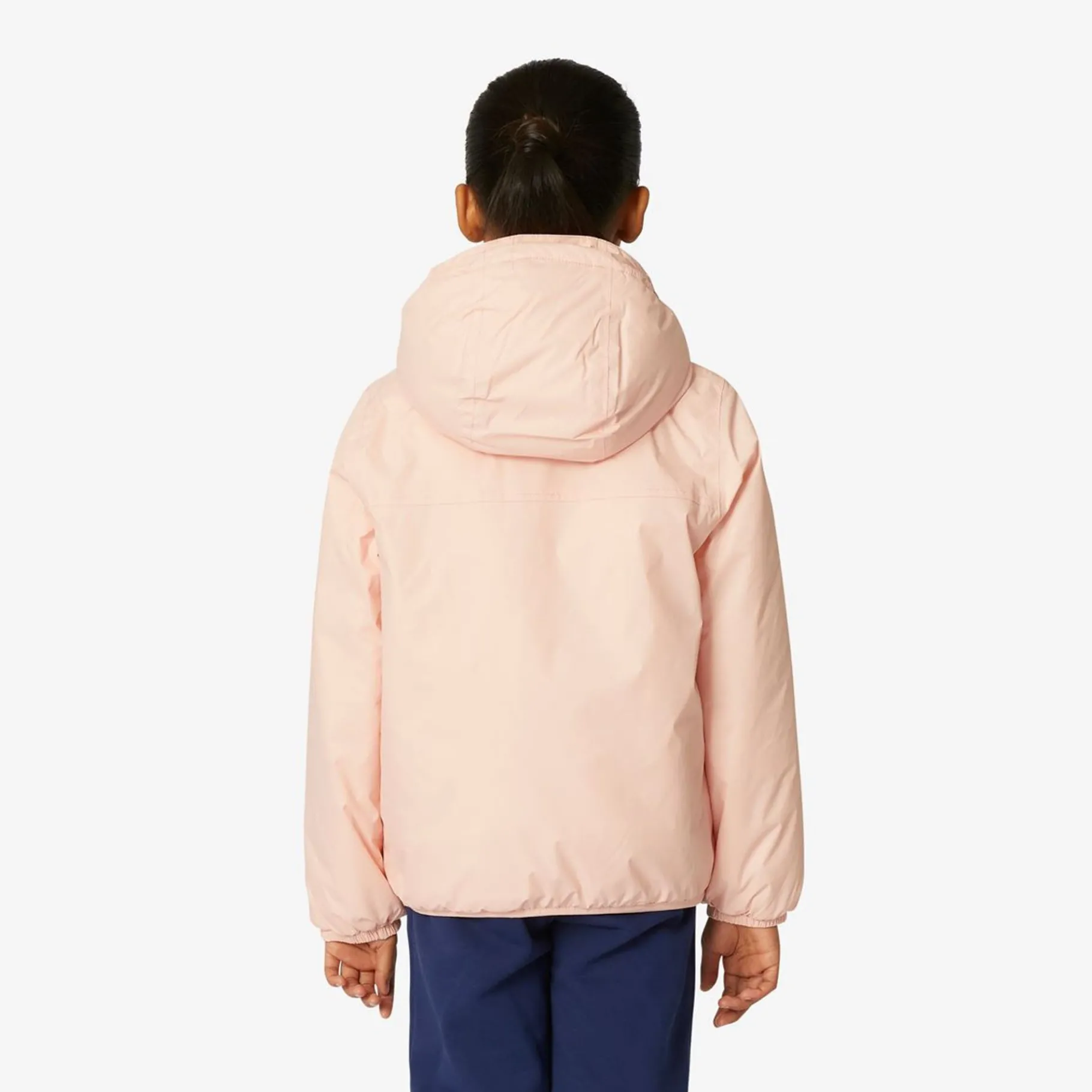 Vestes & Blousons>K-WAY Le Vrai 3.0 Claude Orsetto Kids Ecru - Pink