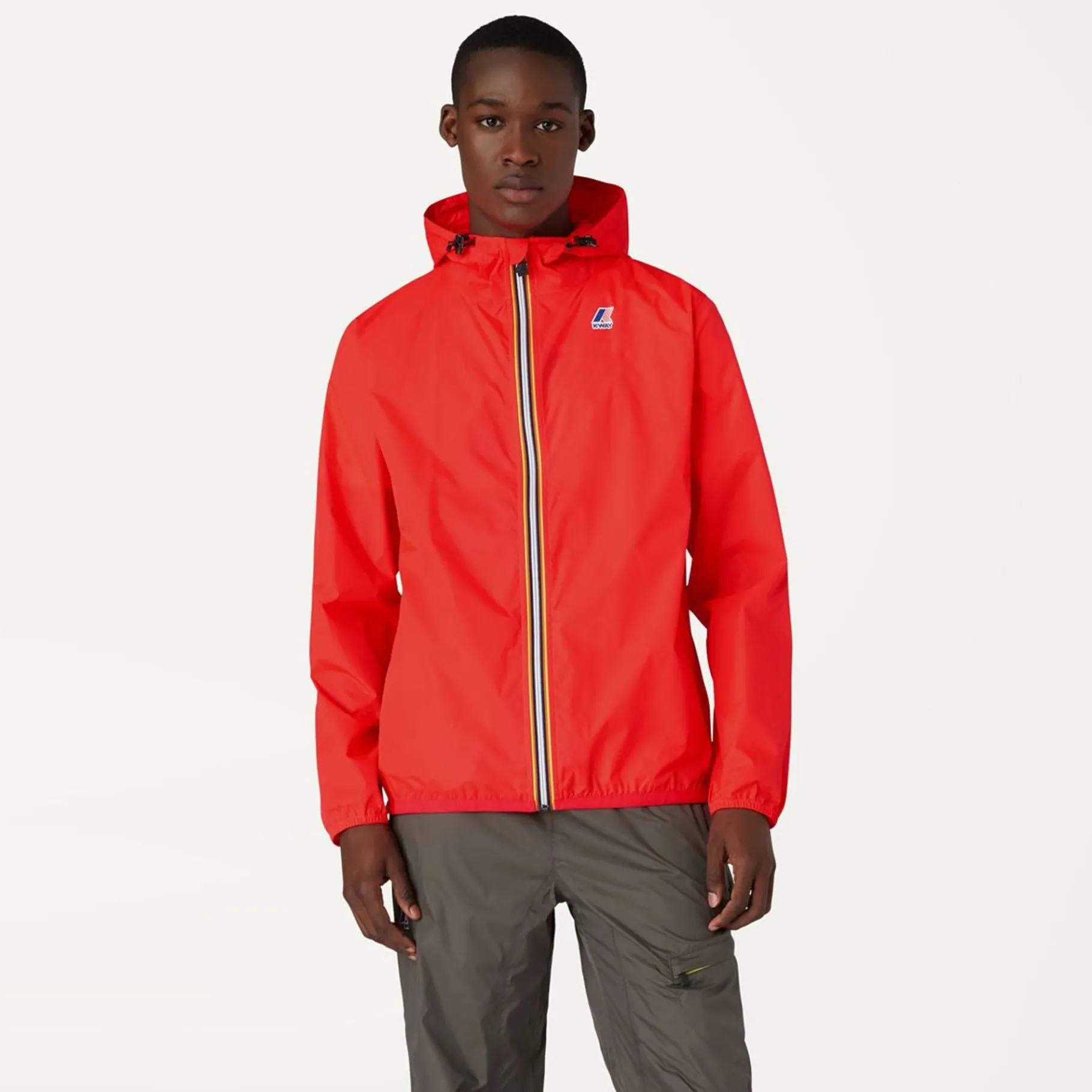 Imperméables & Coupes-Vent>K-WAY Le Vrai 3.0 Claude Rouge Fluo