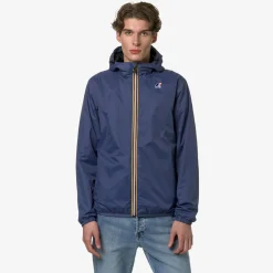 Vestes & Blousons>K-WAY Le Vrai 3.0 Claude Warm Blue Indigo