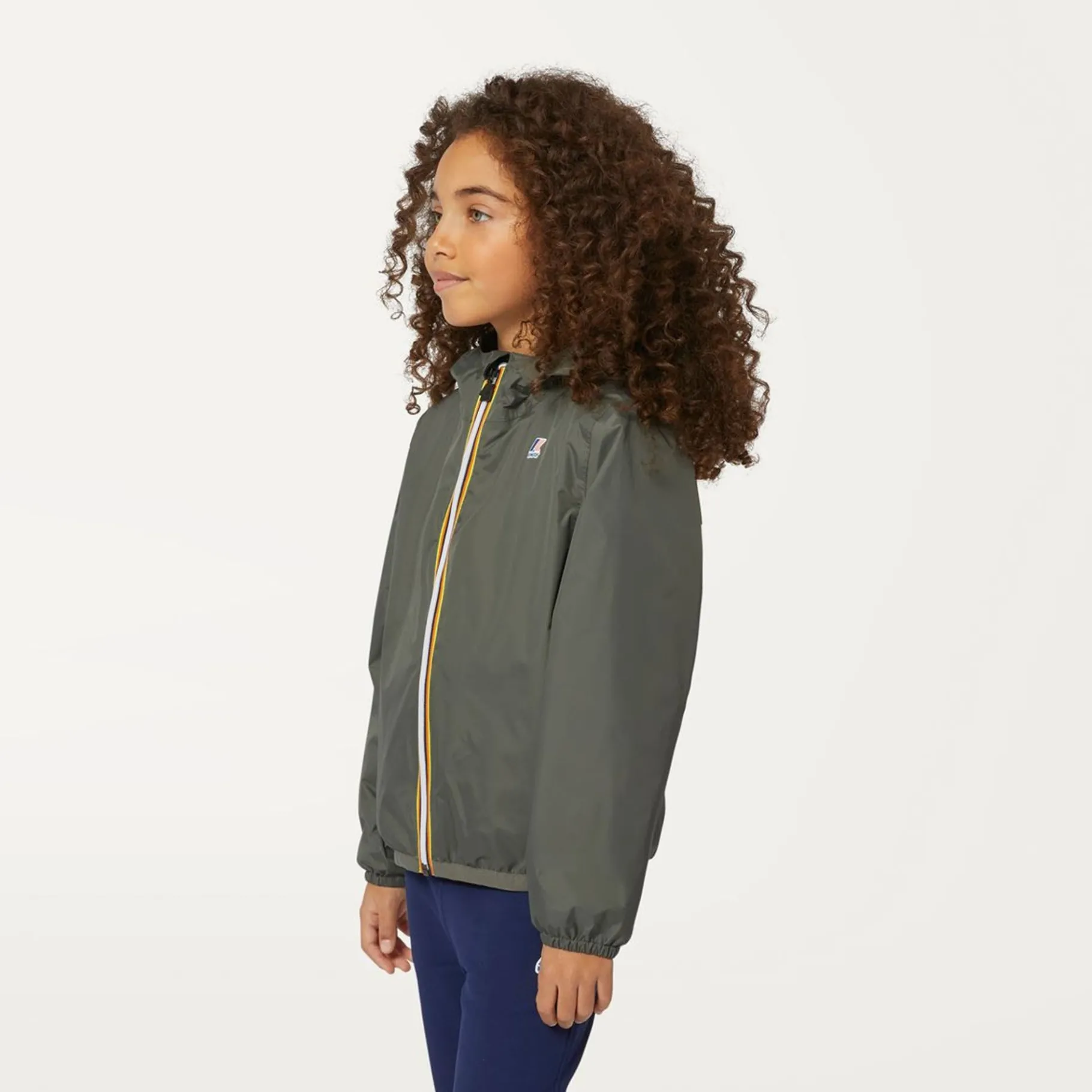 Vestes & Blousons>K-WAY Le Vrai 3.0 Claude Warm Kids Green Black