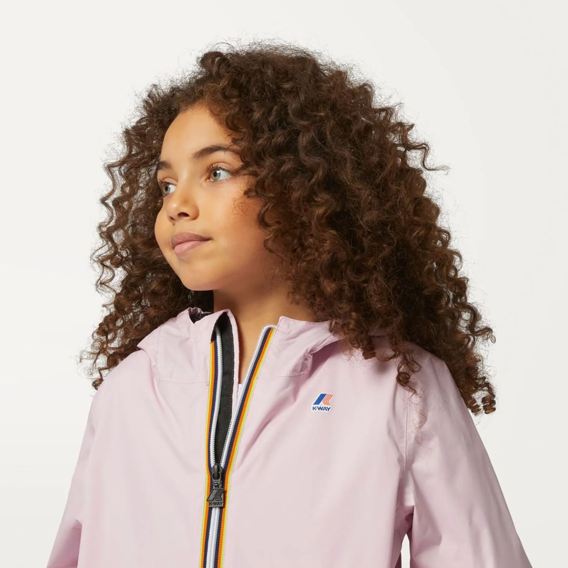 Vestes & Blousons>K-WAY Le Vrai 3.0 Claude Warm Kids Pink