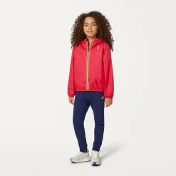 Vestes & Blousons>K-WAY Le Vrai 3.0 Claude Warm Kids Red Cherry