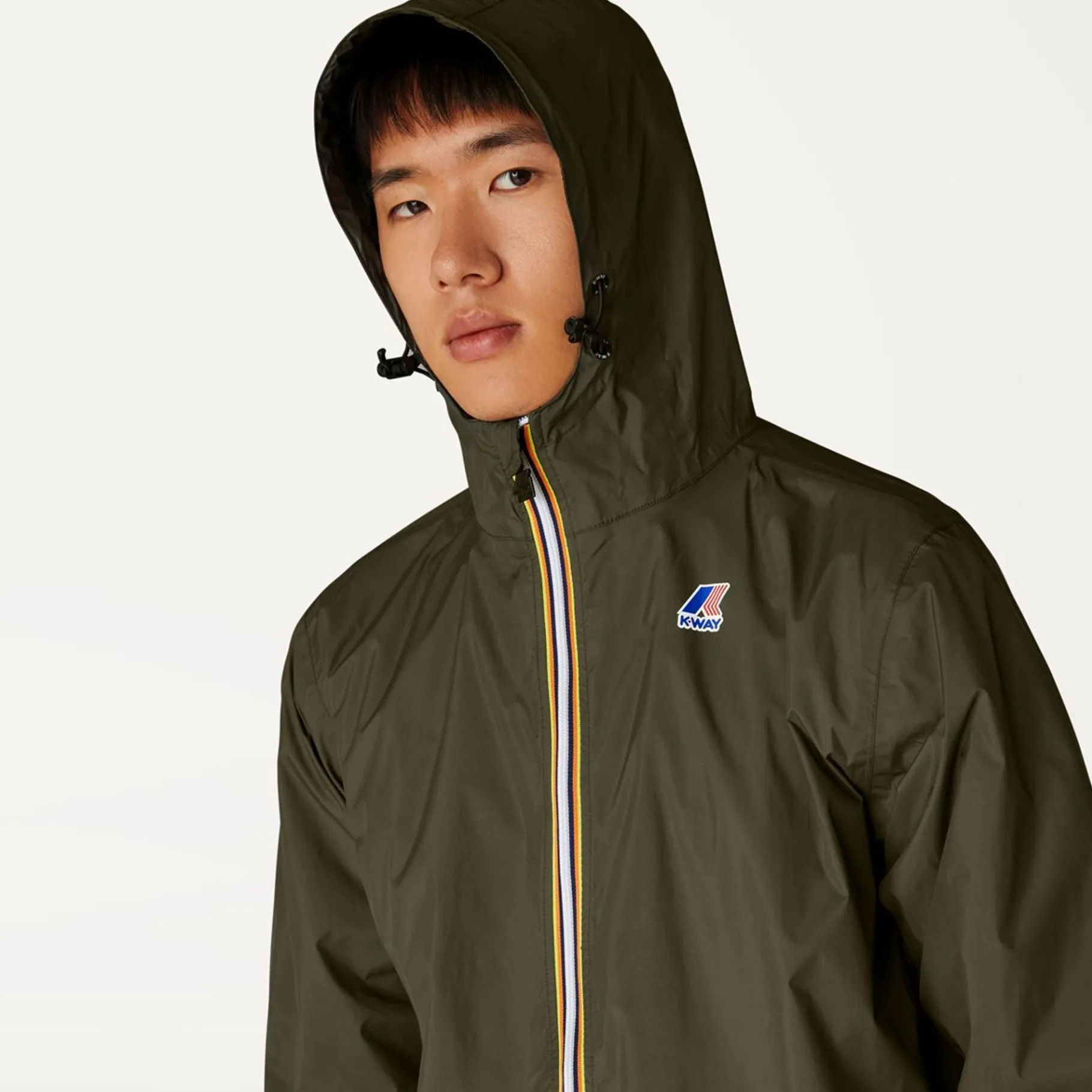 Imperméables & Coupes-Vent>K-WAY Le Vrai 3.0 Eiffel Green Black